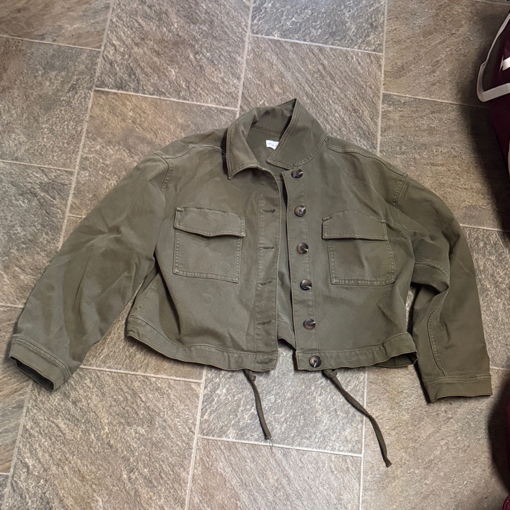 LOFT Khaki Women's Utility Jacket